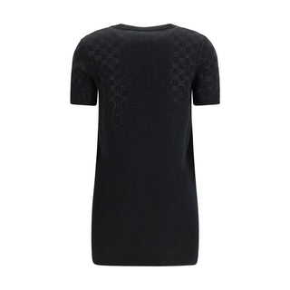 Gucci Black Wool Oves Aries Casual Dress