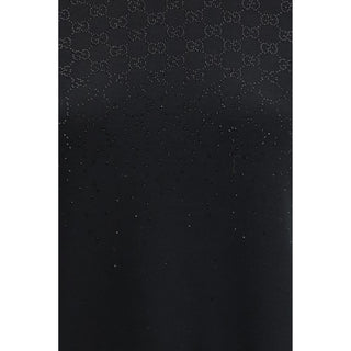 Gucci Black Wool Oves Aries Casual Dress