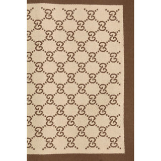 Gucci Beige Wool Oves Aries Scarf