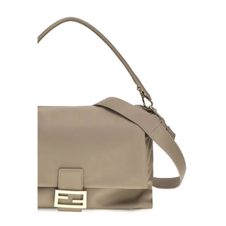 Fendi Beige Lamb Ovis Aries Shoulder Bag