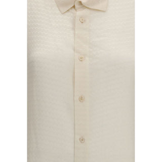 Fendi Beige Silk Shirt