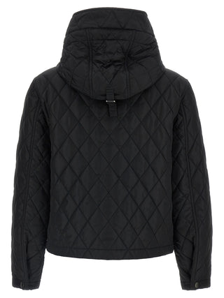 Burberry Black Polyamide Full-Length Jacket